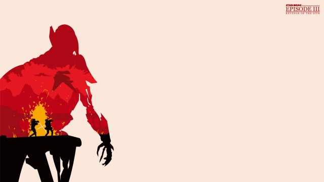 Man fire demon red standing free wallpaper for desktop - medium preview image