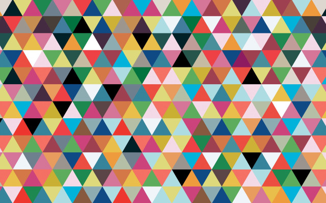 Colorful background triangles pattern artwork free wallpaper for desktop - medium preview image