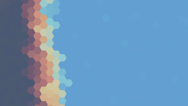 Blue sky white dots small free wallpaper for desktop - medium preview image