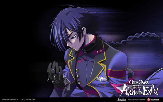 Man purple hair uniform alice free wallpaper for desktop - medium preview image