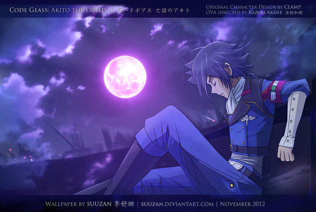 Anime character sitting on ledge free wallpaper for desktop - medium preview image