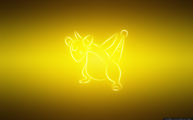 Yellow background cat back legs free wallpaper for desktop - medium preview image