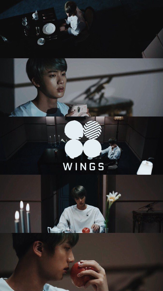 Man eating apple kitchen wings free wallpaper for mobile - medium preview image