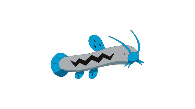 Blue gray slug lightning bolt free wallpaper for desktop - medium preview image