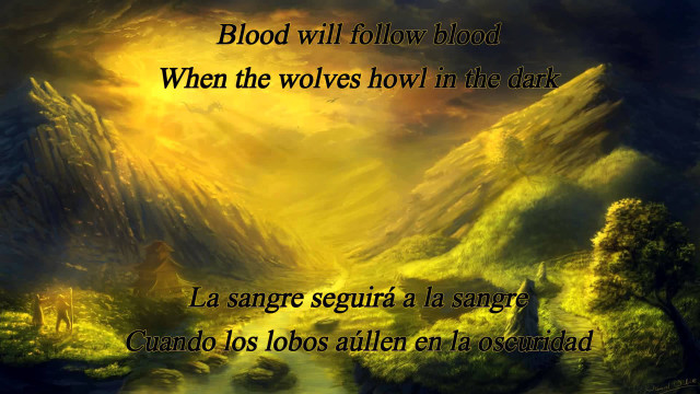 Blood wolves dark gothic sunset free wallpaper for desktop - medium preview image