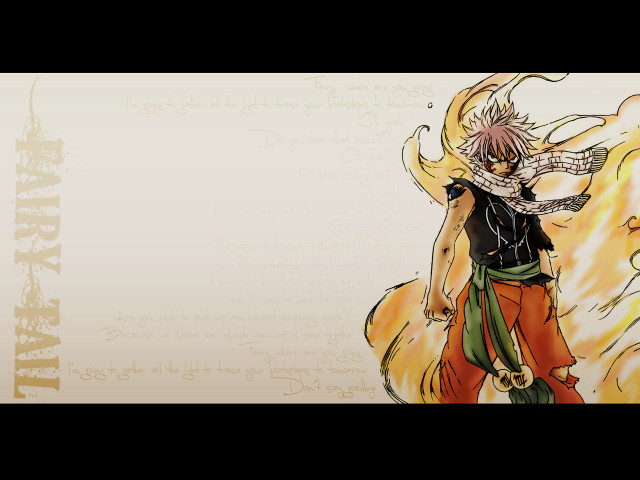 Man sword fire background handwritten free wallpaper for desktop - medium preview image