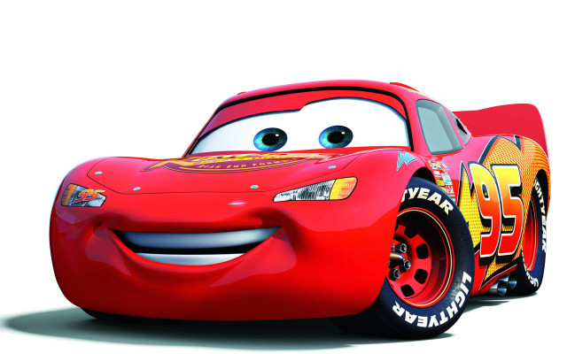 Cartoon character smiling red car #3 free wallpaper for desktop - medium preview image