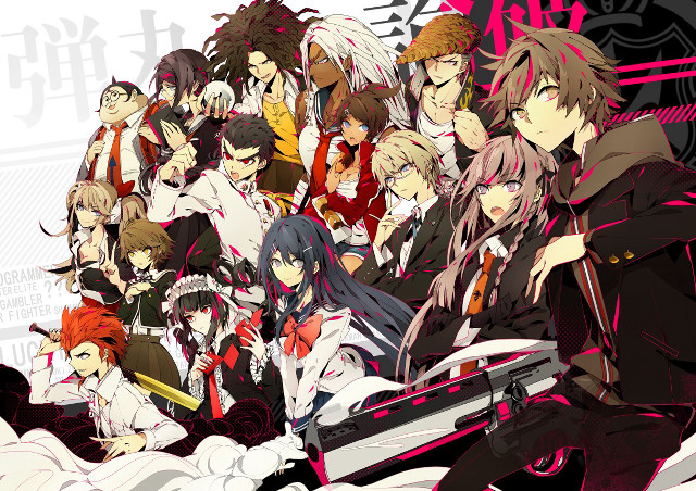 Anime characters puzzle group 6plus free wallpaper for desktop - medium preview image