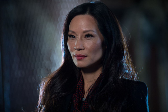 Woman long hair red shirt #6 free wallpaper for desktop - medium preview image