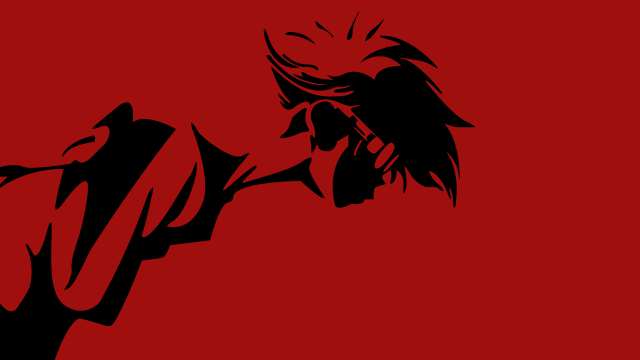 Black red man cigarette red free wallpaper for desktop - medium preview image