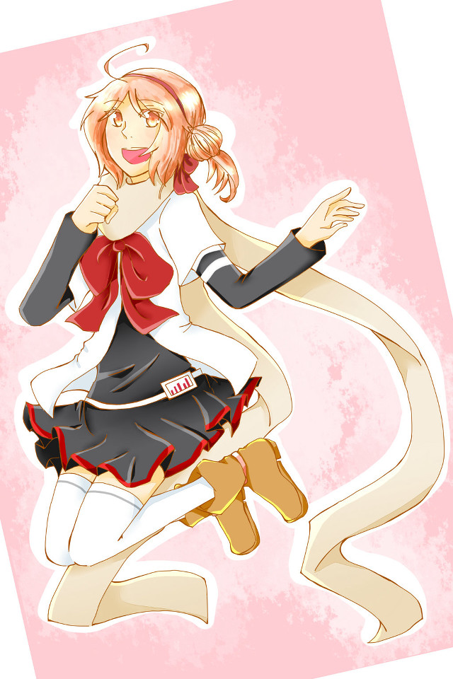 Girl sailor outfit hat tail free wallpaper for mobile - medium preview image