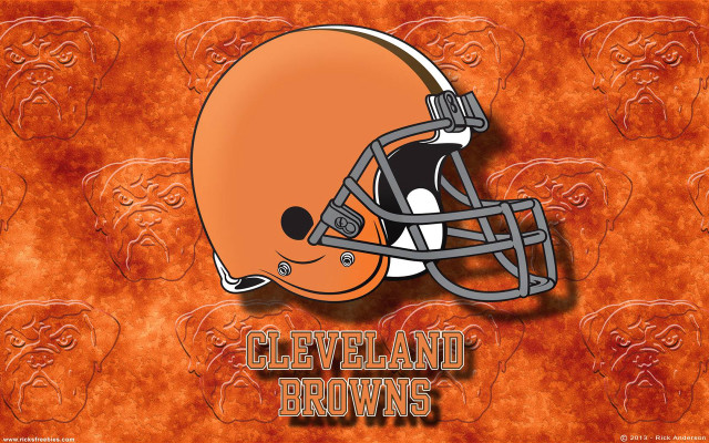 Cleveland browns helmet bears heads free wallpaper for desktop - medium preview image