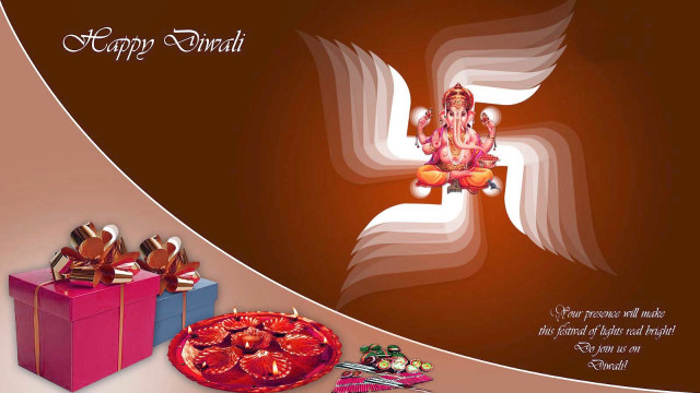 Colorful greeting card gandap gift free wallpaper for desktop - medium preview image