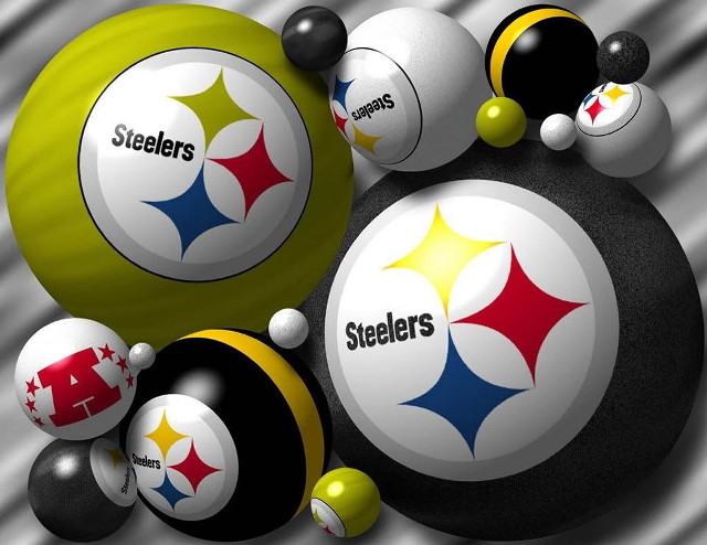 Nfl balls 3d image diagonal free wallpaper for desktop - medium preview image