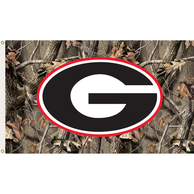 Georgia university camo background red free wallpaper for tablet - medium preview image