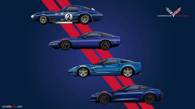 Blue car red stripe number free wallpaper for desktop - medium preview image
