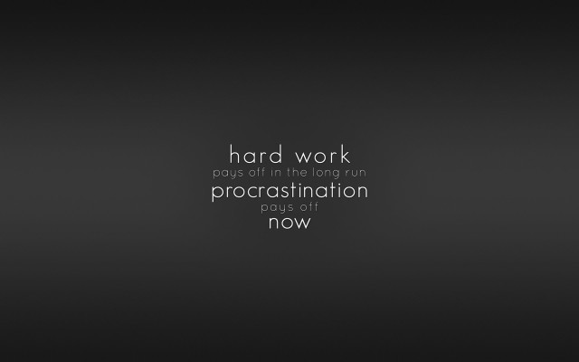 Black white quote hard work free wallpaper for desktop - medium preview image