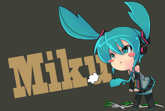 Cartoon character blue hair blue #4 free wallpaper for desktop - medium preview image