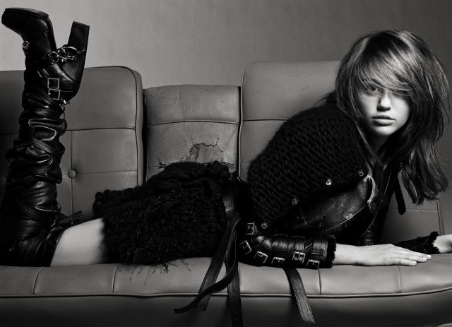 Woman couch legs crossed boots free wallpaper for desktop - medium preview image