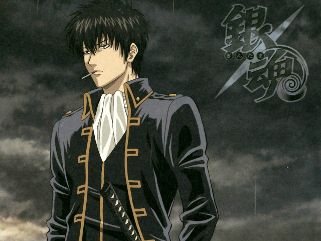 Man black coat cigarette cloudy free wallpaper for desktop - medium preview image