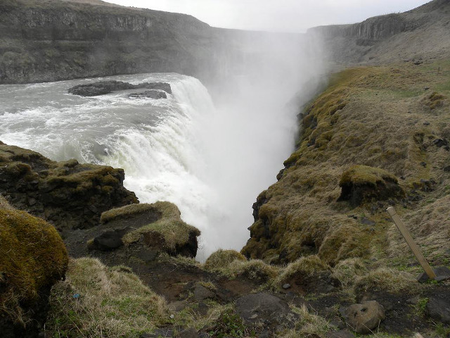 Waterfall side water river nature free wallpaper for desktop - medium preview image