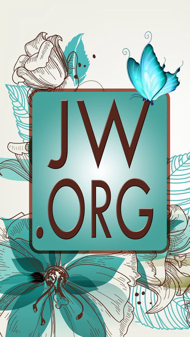 Blue butterfly blue sign jw free wallpaper for mobile - medium preview image