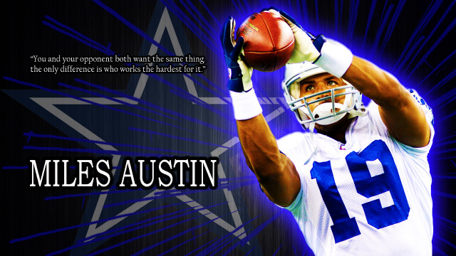 Football player holding ball quote free wallpaper for desktop - medium preview image