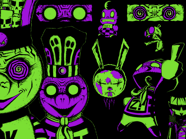 Group people masks person face free wallpaper for desktop - medium preview image