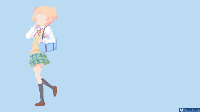 Girl short skirt boots walking free wallpaper for desktop - medium preview image
