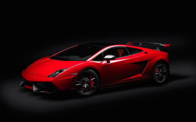 Red sports car 3d render free wallpaper for desktop - medium preview image