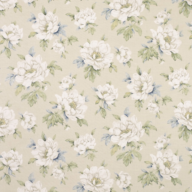 Floral white flowers beige background free wallpaper for tablet - medium preview image