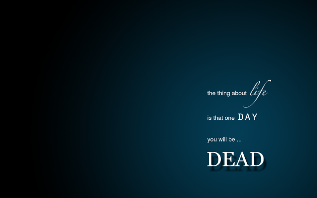 Quote dark blue black background free wallpaper for desktop - medium preview image