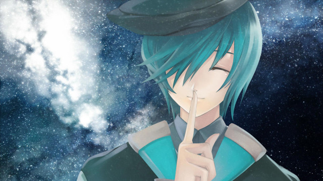 Person hat finger up stars free wallpaper for desktop - medium preview image