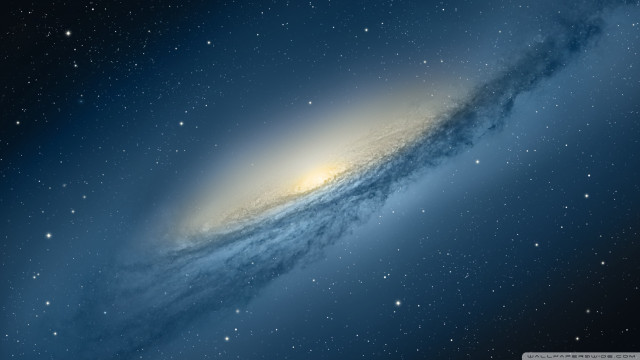 Large colorful galaxy stars bright free wallpaper for desktop - medium preview image