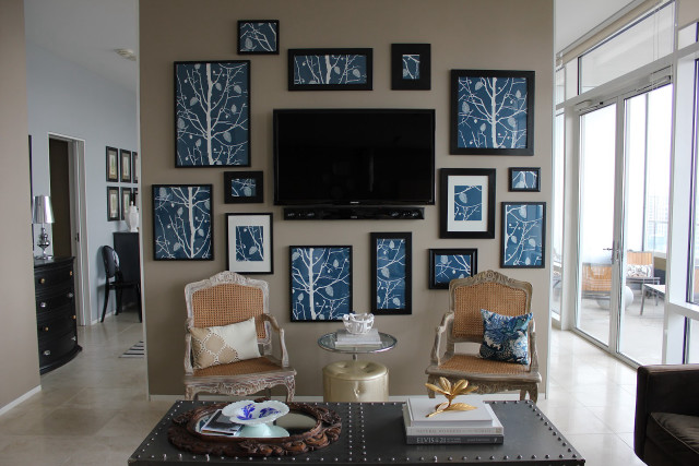 Livingroom television pictures wall cubist free wallpaper for desktop - medium preview image