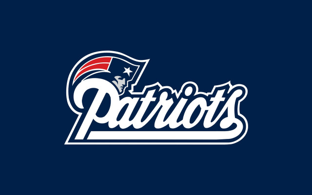 New england patriots logo blue free wallpaper for desktop - medium preview image