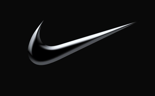 Nike logo greyscale scythe longhair free wallpaper for desktop - medium preview image