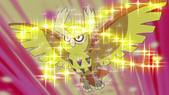 Yellow bird big eyes pink free wallpaper for desktop - medium preview image