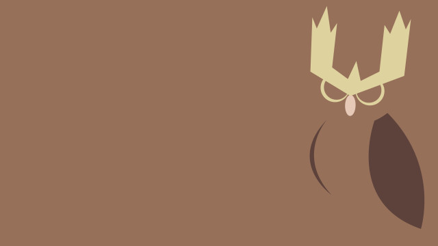 Brown owl horns big nose free wallpaper for desktop - medium preview image