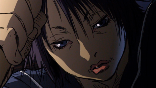 Woman blue eyes black shirt #3 free wallpaper for desktop - medium preview image