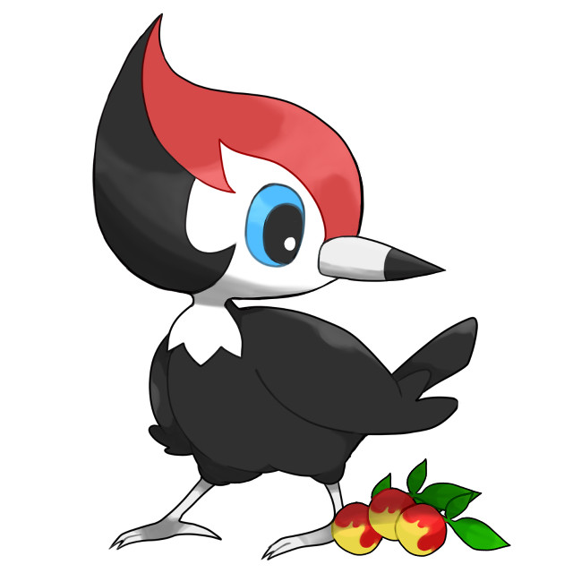 Cartoon bird redhead blueeyes oneleg free wallpaper for tablet - medium preview image