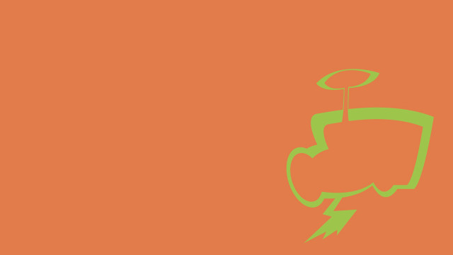 Green orange background design pattern free wallpaper for desktop - medium preview image