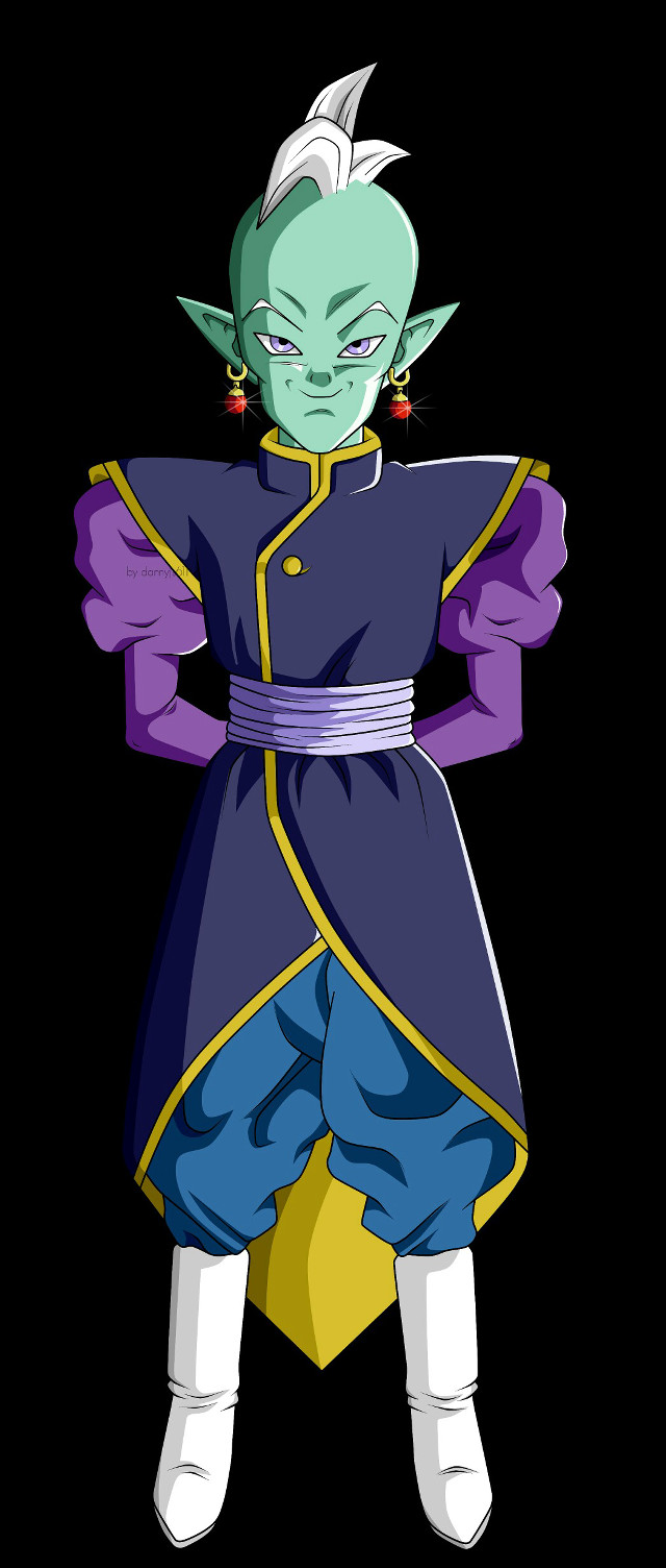 Cartoon character blue outfit purple free wallpaper for mobile - medium preview image