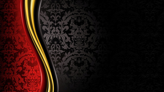 Black red wallpaper gold stripe #2 free wallpaper for desktop - medium preview image