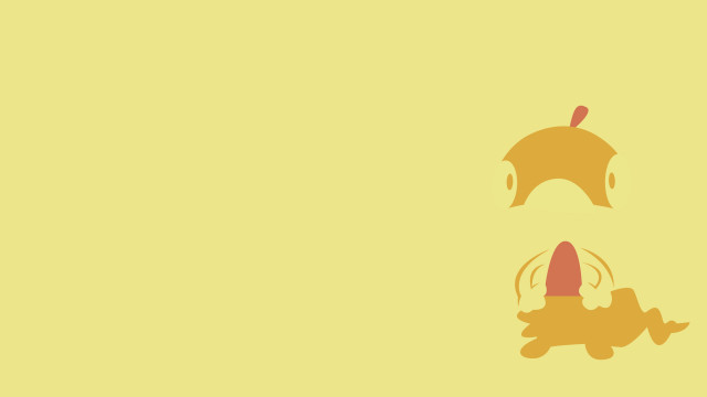 Yellow background cartoon character nose free wallpaper for desktop - medium preview image