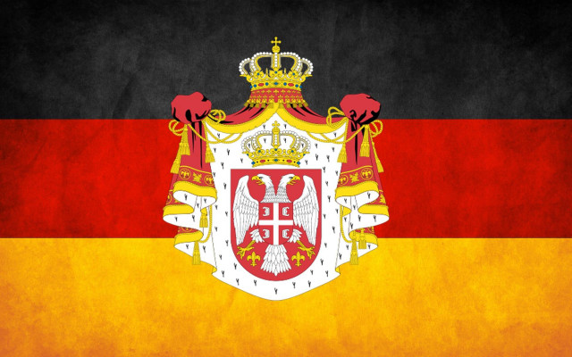 Flag crown coat of arms free wallpaper for desktop - medium preview image