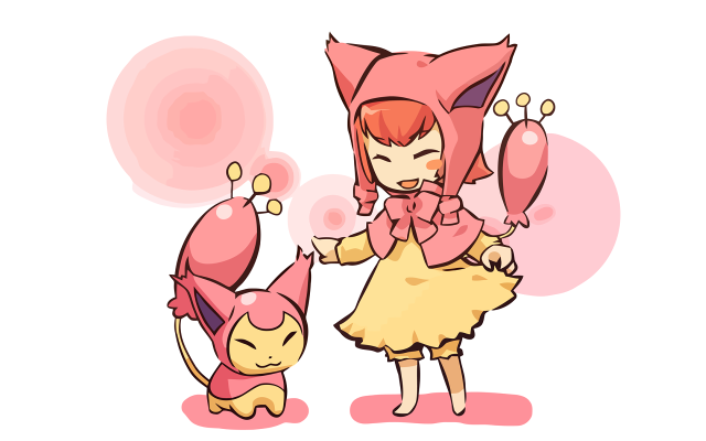 Cartoon character cat dog holding free wallpaper for desktop - medium preview image