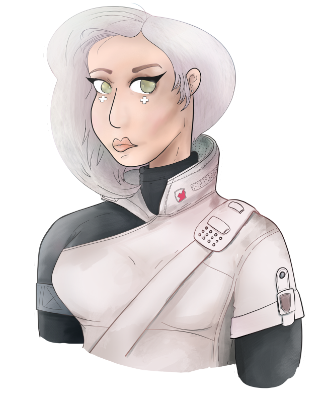 Eve rider white suit cellphone free wallpaper for mobile - medium preview image