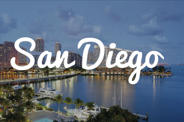 San diego skyline harbor boats free wallpaper for desktop - medium preview image