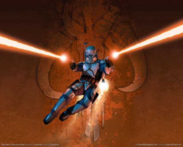 Star wars character flying lights free wallpaper for desktop - medium preview image